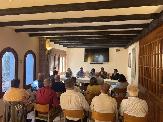 Representants de l'ACG i de la Generalitat