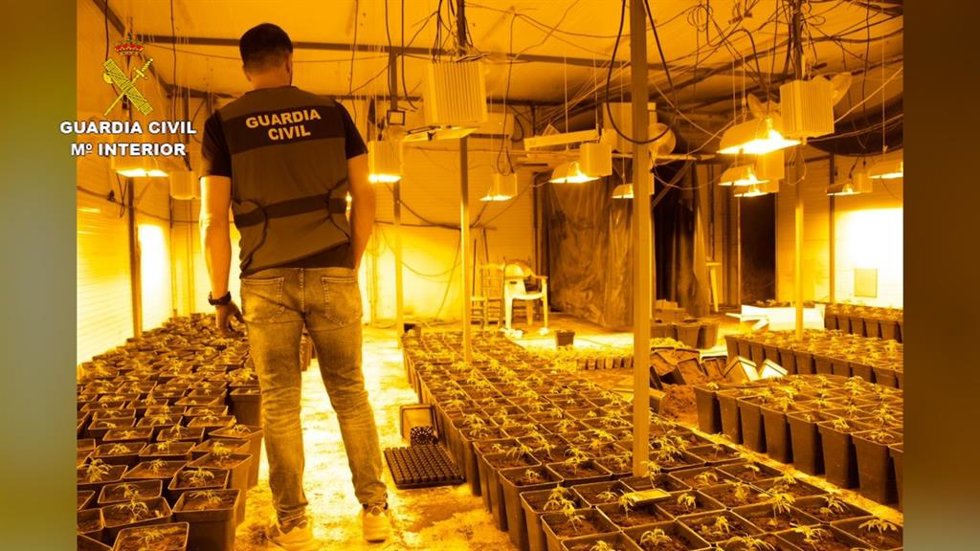La Guardia Civil ha detenido a seis personas e investiga a otras dos tras desarticular en La Palma del Condado una organización criminal dedica a la exportación de droga.