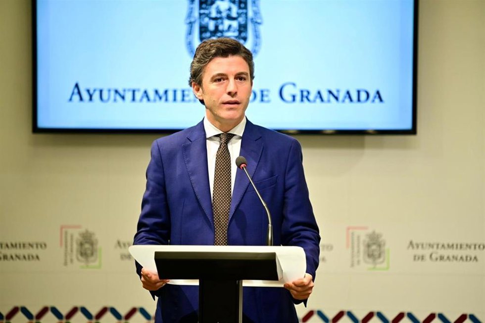 El portavoz del gobierno local en el Ayuntamiento de Granada, Jorge Saavedra.