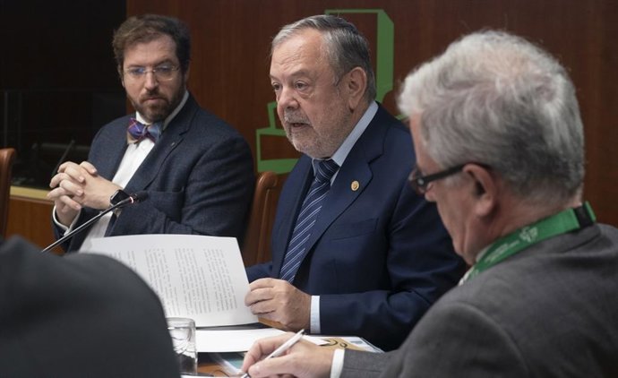 Azpiazu ha comparecido ante la Comisión de Economía, Hacienda y Presupuestos del Parlamento Vasco