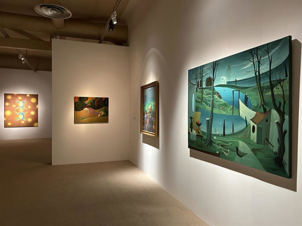 La exposición 'Simbolismo. Del otoño el destello amarillo y dulce', en el Casyc.