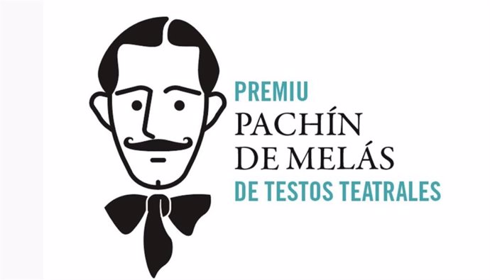 Logo del premioo 'Pachín de Melás' de textos teatrales en asturiano.