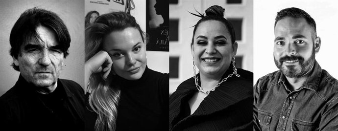 De izqda. A dcha.: Javier Tolentino, Clara Nieto, Estrella Araiza y David Martos.