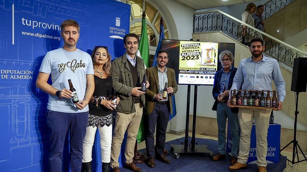 Presentación del VI Festival de la Cerveza Artesana de Almería.