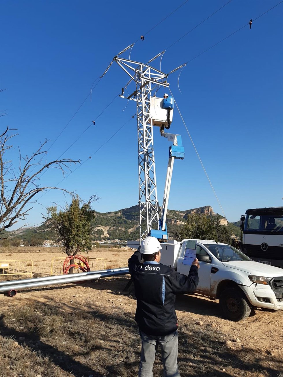 Actuación de Endesa en la red