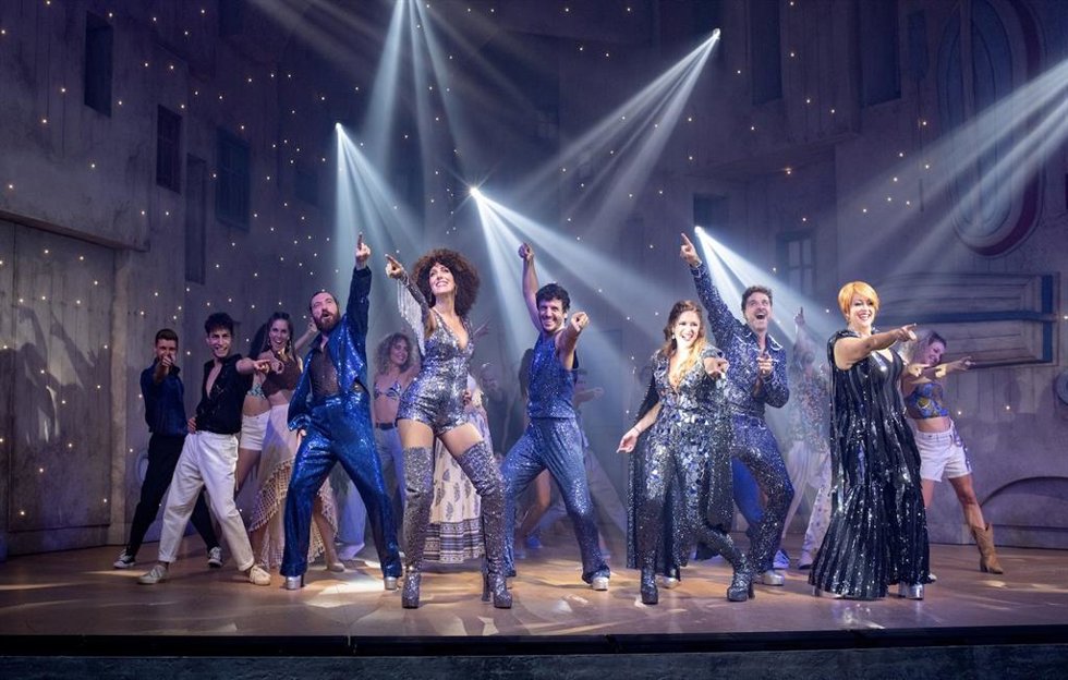 Archivo - Imagen del musical Mamma Mia! en el Teatro Rialto