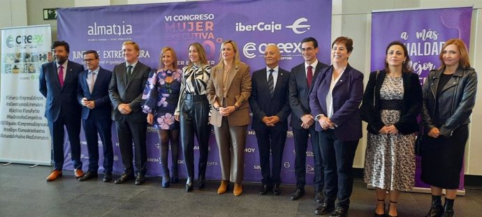 Inauguración del VI Congreso Mujer Executiva 360º 'Mujer es poder' en Badajoz