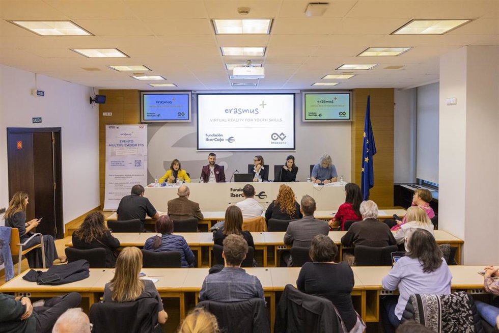 Presentación de los resultados del proyecto 'Virtual Reality for Youth Skills'.