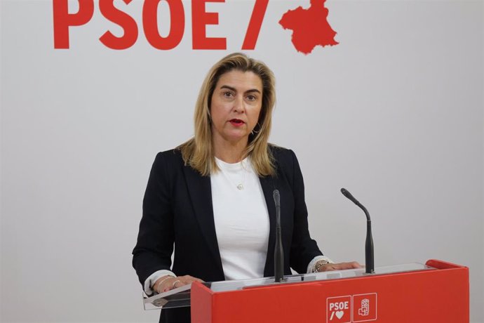 La portavoz y vicesecretaria general del PSOE de la Región de Murcia, Carmina Fernández