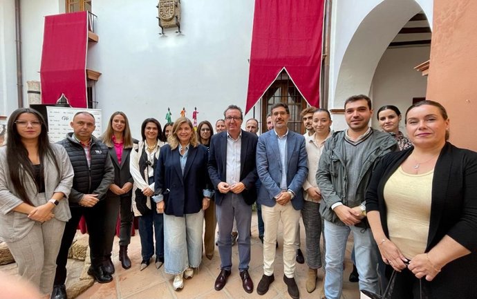 Encuentro del PP con alcaldes y cargos institucionales del Partido Judicial de Moguer (Huelva).