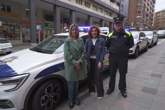 Nuevos coches de la Policía Muncipal de Santurtzi