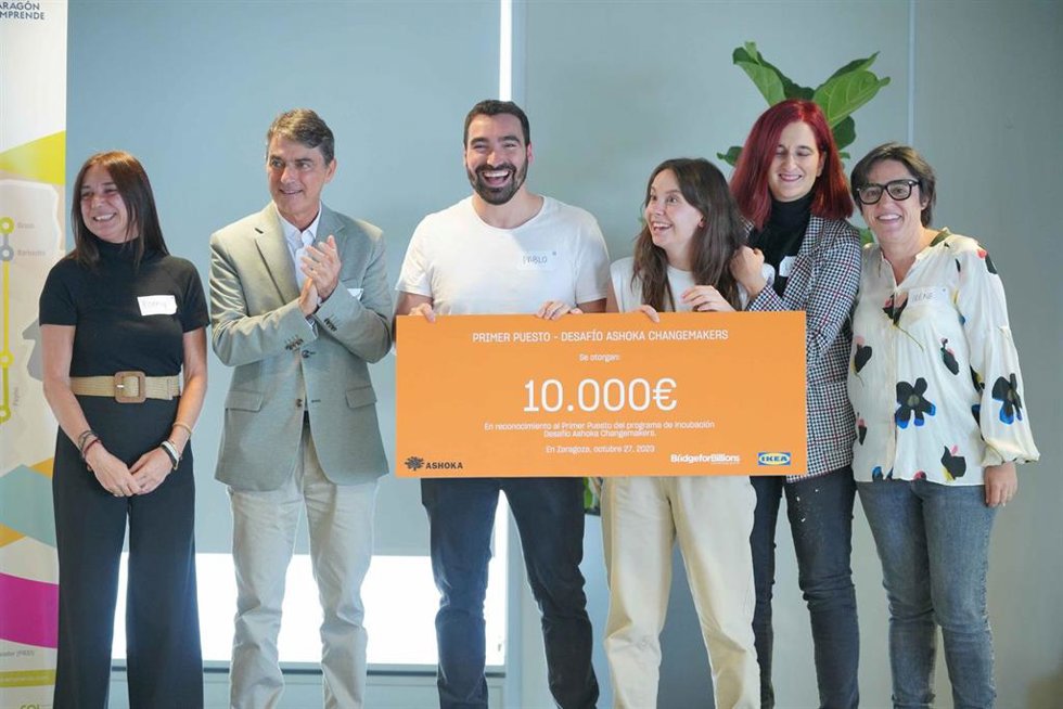El proyecto turolense Re-viviendo, ganador nacional del Desafío Ashoka Changemakers de emprendimiento social