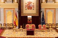 Todo listo en el Congreso para la jura de la Constitución de la Princesa Leonor