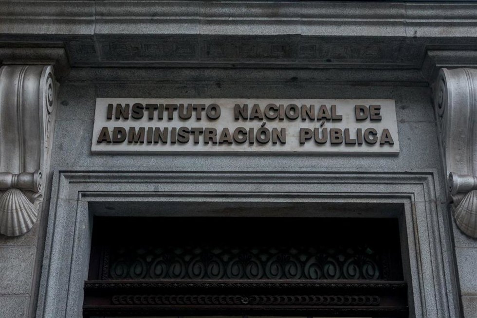 Archivo - Exterior del Instituto Nacional de Administración Pública, 16 de septiembre de 2023, en Madrid (España).