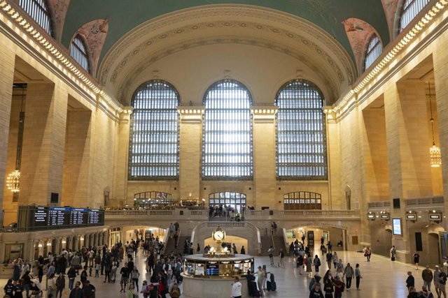 Archivo - Estación Grand Central de Nueva York