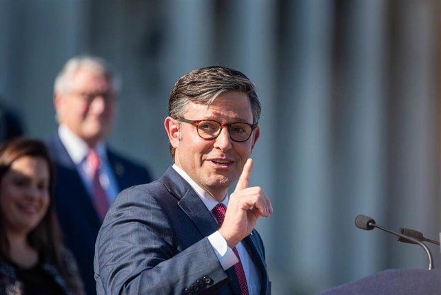 El presidente de la Cámara de Representantes de Estados Unidos, Mike Johnson