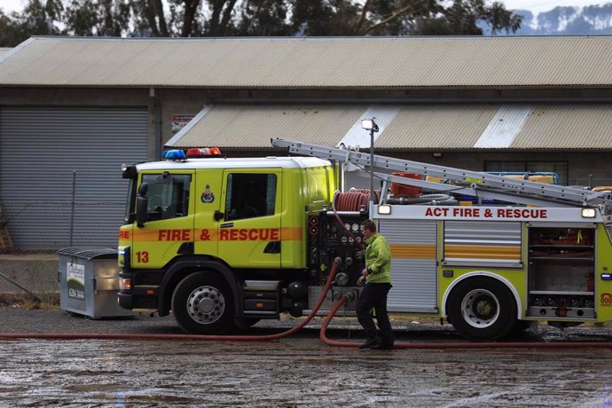 Archivo - Camión de Bomberos en Australia, imagen de archivo.