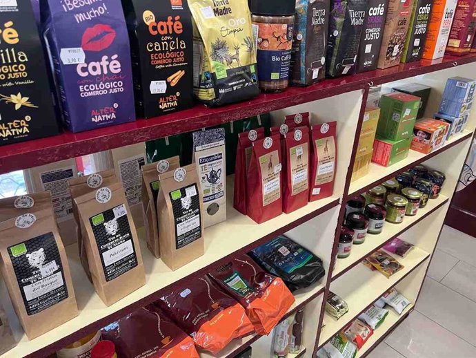 Productos de Comercio Justo.