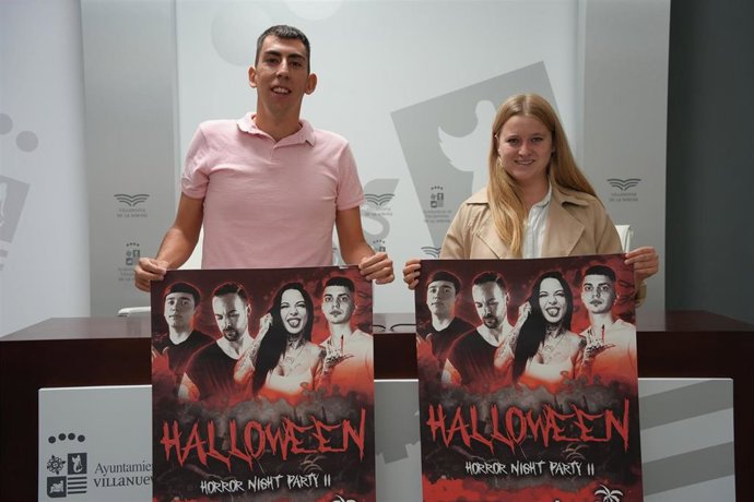 Presentación del 'Halloween horror night party' de Villanueva de la Serena