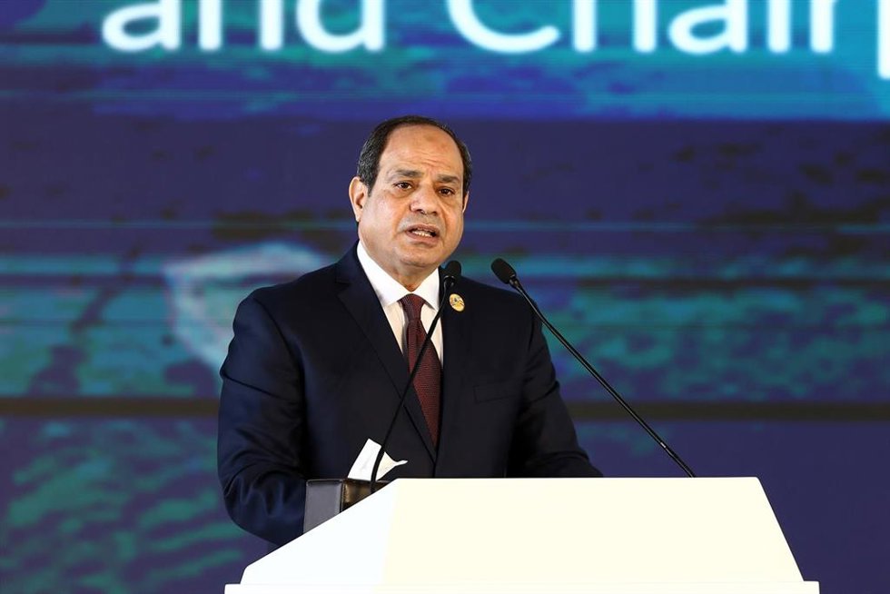 Archivo - El presidente de Egipto, Abdelfatá al Sisi 