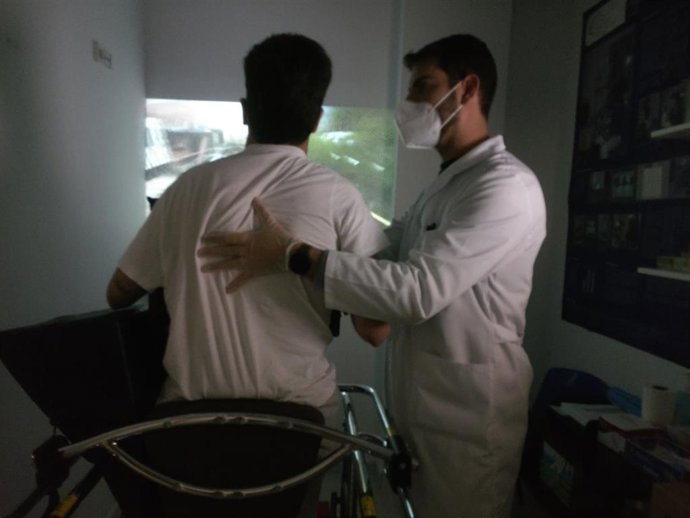 Rehabilitación en el centro Crecer en Sevilla capital.