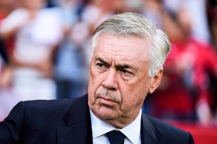 El entrenador del Real Madrid, Carlo Ancelotti