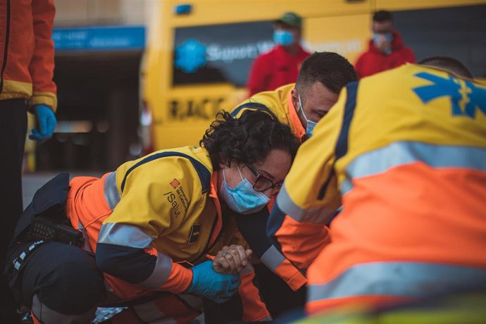 Archivo - Entre enero y septiembre de 2023, el Sistema d'Emergncies Mdiques (SEM) ha activado el Código ictus en 5.711 ocasiones