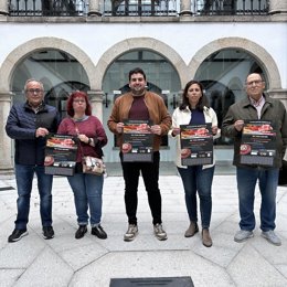 Presentación del encuentro de corte de jamón en Coria (Cáceres)