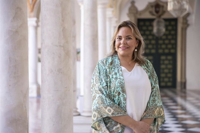 Archivo - La responsable de la Delegación de Cooperación al Desarrollo de la Diputación de Córdoba, Auxiliadora Moreno.