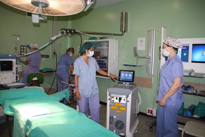 El Servicio De Urología Del Hospital Virgen De La Luz De Cuenca Cuenta Ya Con Un Equipo De Tratamiento Láser De Fibra De Tulio.