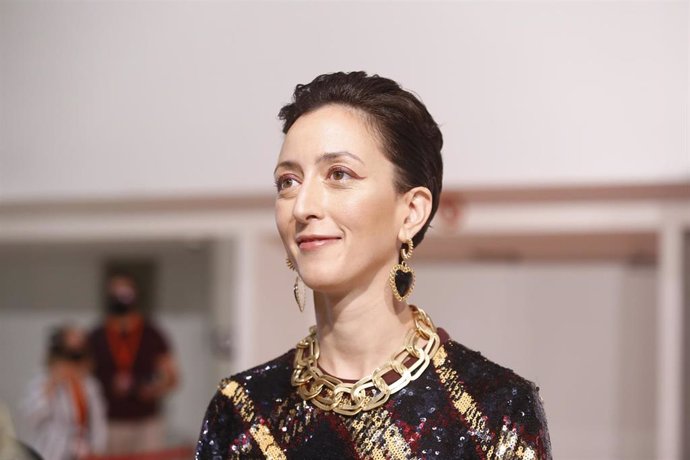 Archivo - Pilar Bergés durante la presentación de 'By Ana Milán' en el FesTVal, a 01 de septiembre de 2021, en Vitoria (España).