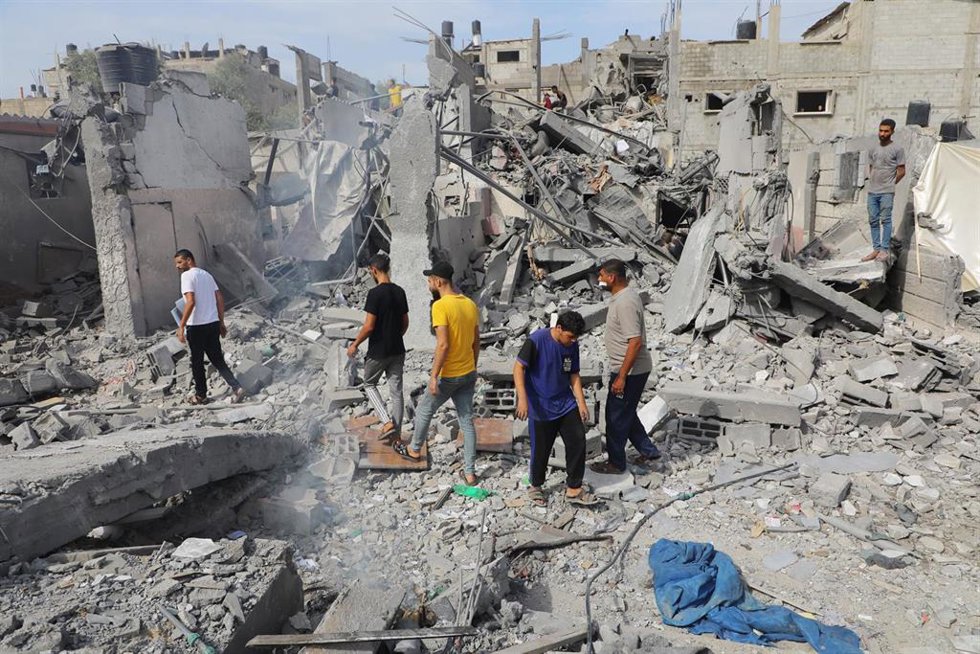 Bombardeos israelíes sobre la Franja de Gaza