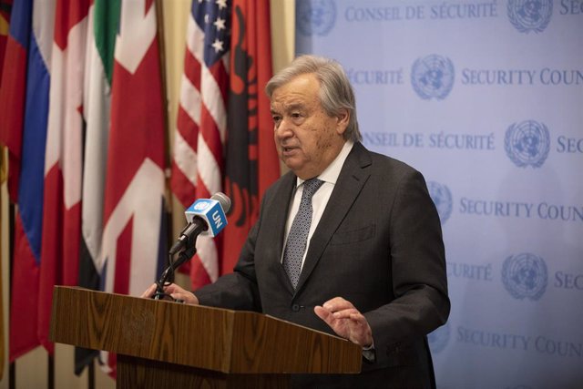 El secretario general de la ONU, António Guterres