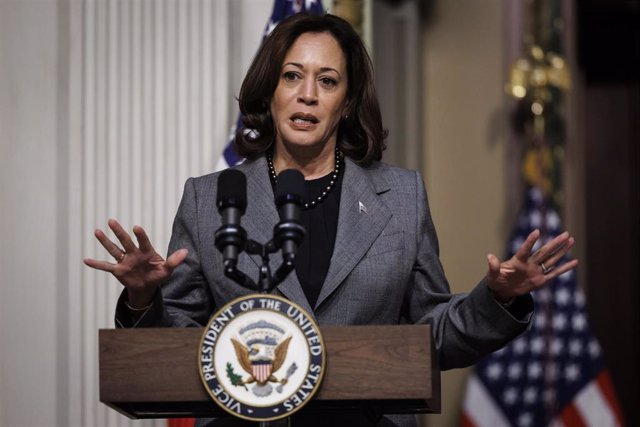 La vicepresidenta de Estados Unidos, Kamala Harris