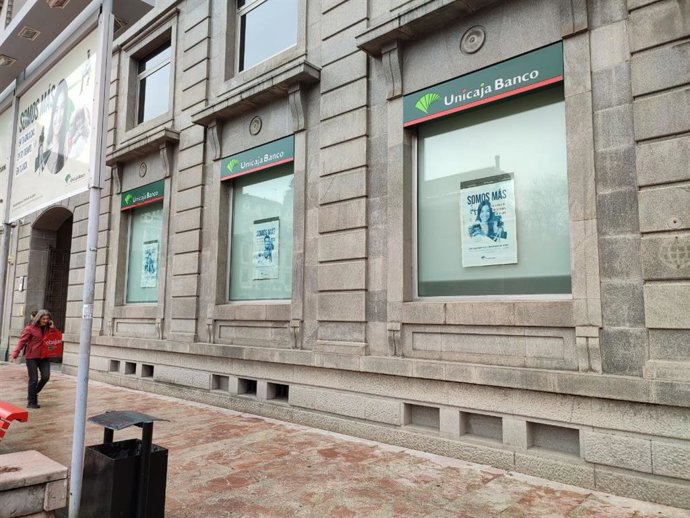 Archivo - Sede de Unicaja Banco, antiguo Liberbank, en Oviedo
