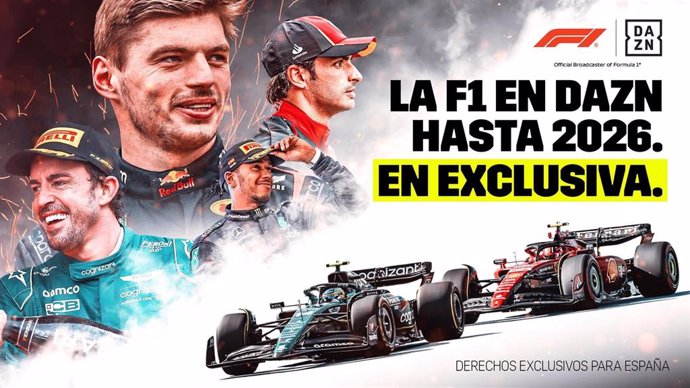 DAZN emitirá en exclusiva la Fórmula 1 en España hasta 2026