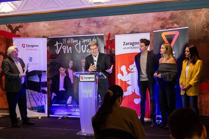 Presentación de la obra "El último amor de Don Juan", dirigida por Juan Bolea.