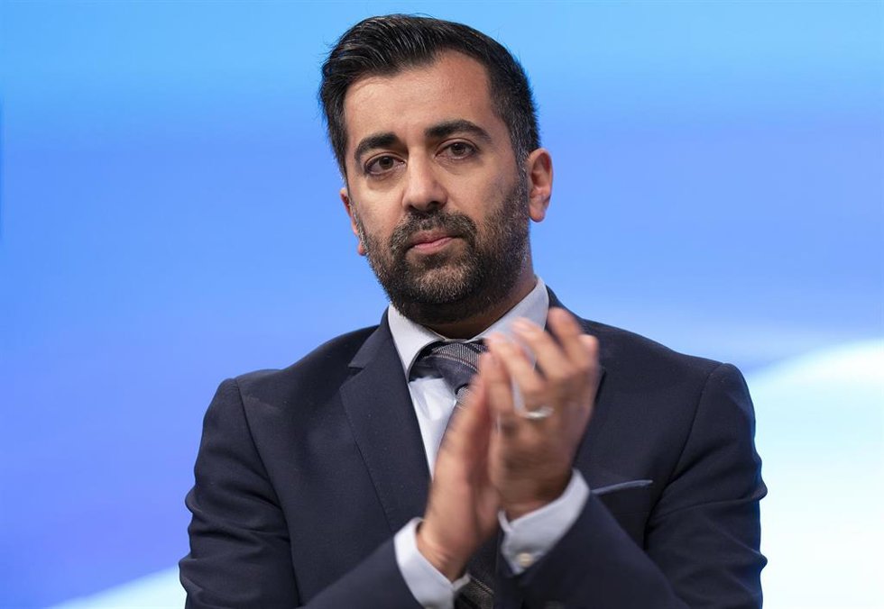 El ministro principal de Escocia, Humza Yousaf.
