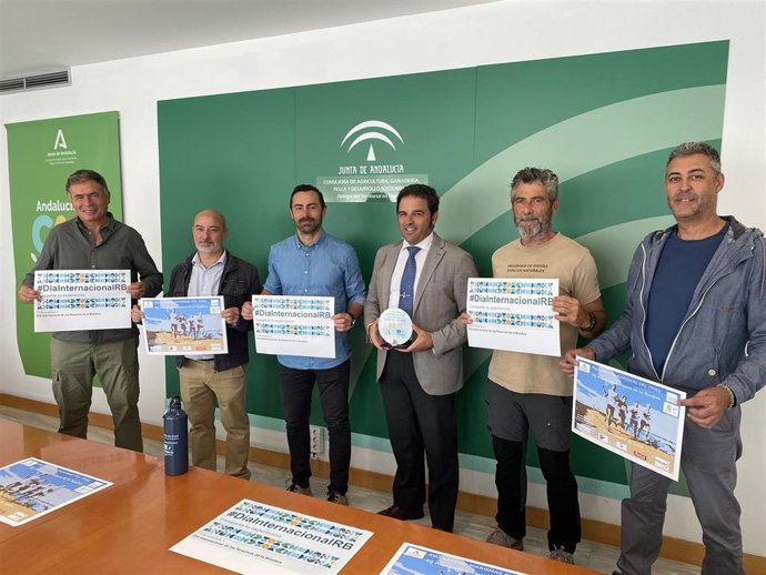 Presentación de la decimoquinta Travesía Marismas del Odiel (Huelva).