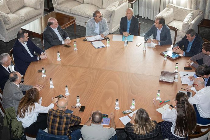 Reunión del Consejo Asesor de la candidatura de Zaragoza para ser Capital Europea del Deporte en 2026.