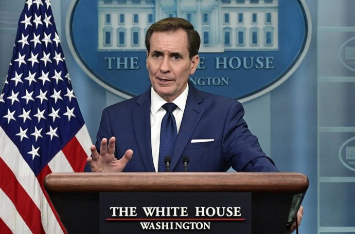 John Kirby, portavoz del Consejo de Seguridad de la Casa Blanca.