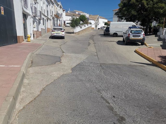 Archivo - Una calle de Olvera