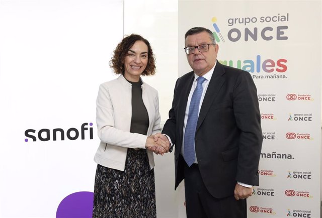 Acuerdo entre Sanofia y Fundación ONCE.