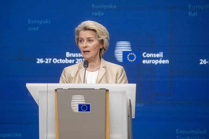 La presidenta de la Comisión Europea, Ursula Von der Leyen.