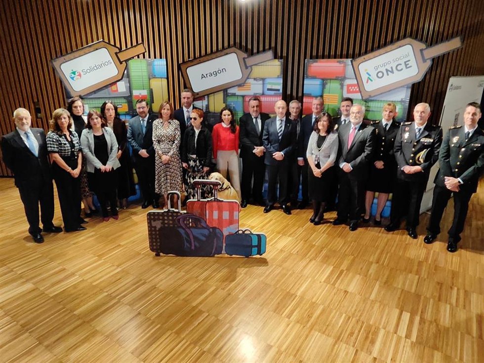 La Gala de Premios Solidarios que organiza el Grupo Social ONCE de Aragón