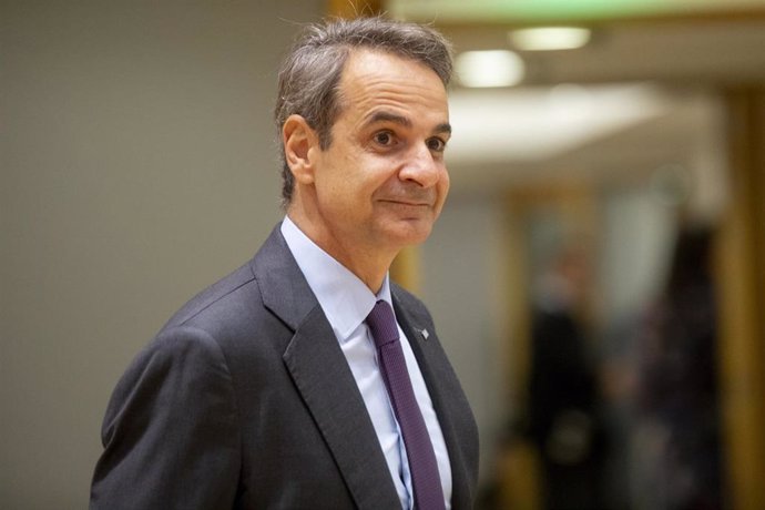 El primer ministro griego, Kiriakos Mitsotakis