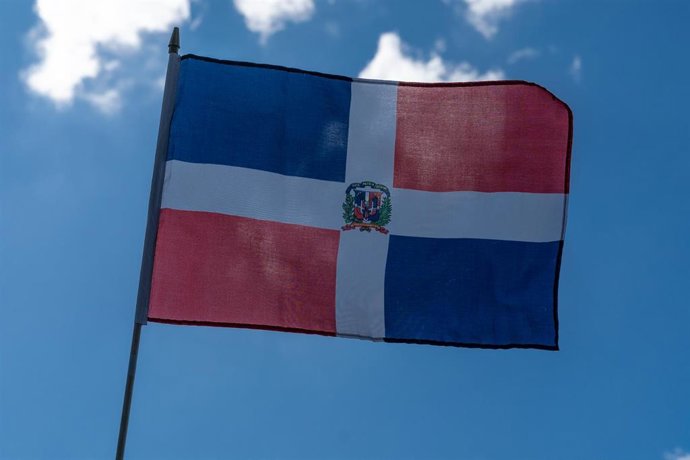 Archivo - Bandera de República Dominicana