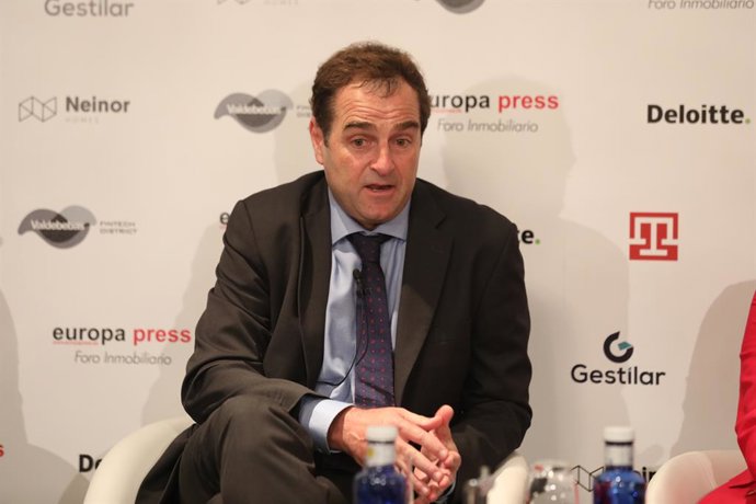 Archivo - El conseller delegat de Neinor Homes, Borja García-Egotxeaga, durant el Frum Immobiliari Europa Press "Els reptes de l'accés a l'habitatge" a l'Hotel Vila Magna de Madrid.