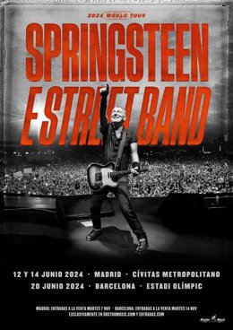 Bruce Springsteen anuncia conciertos en Madrid y Barcelona para junio de 2024