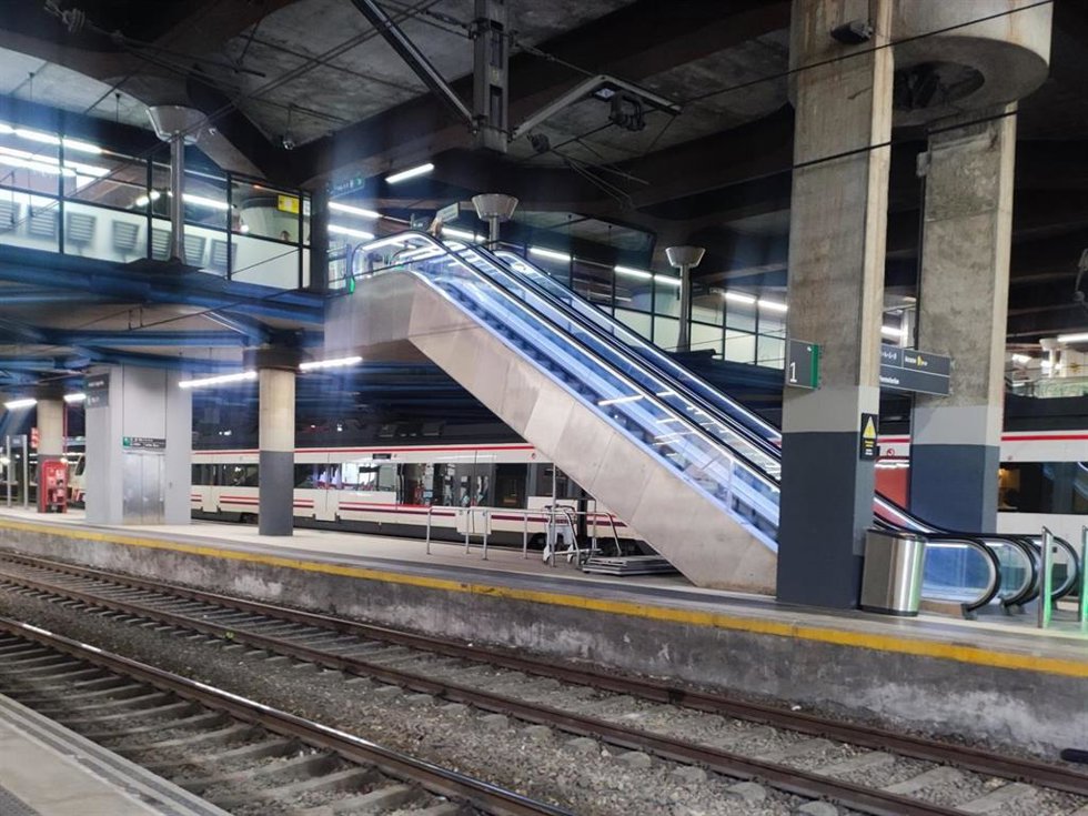 Estación de tren de Oviedo.